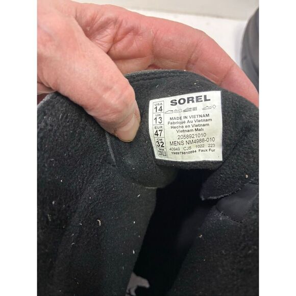 Sorel NWB Men’s Explorer Next Boot in Black Black Jet Size 14 main image 6